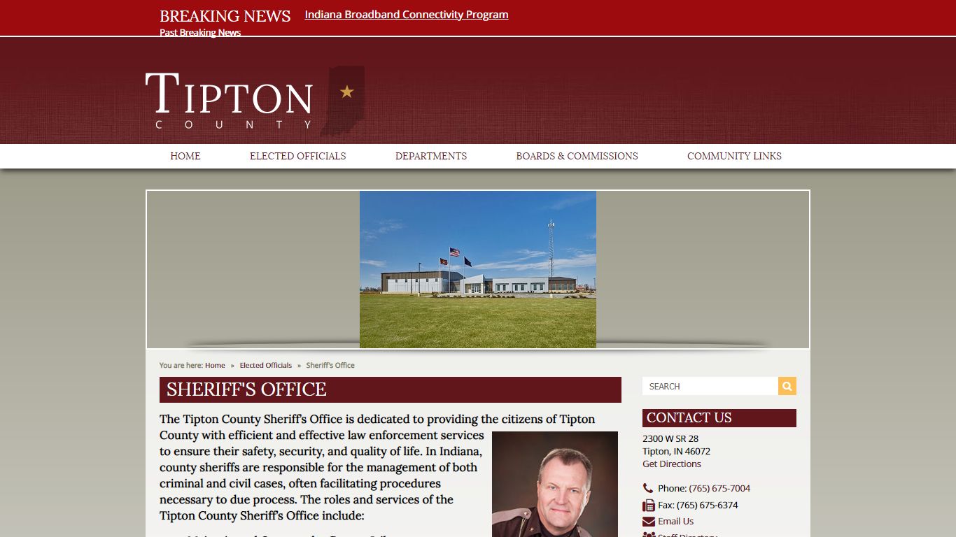 Sheriff's Office / Tipton County, IN